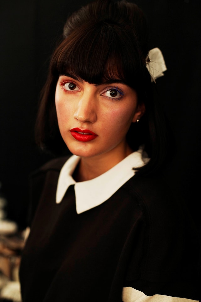 Claire Barrow backstage Fashion East SS14 by Rebec 15