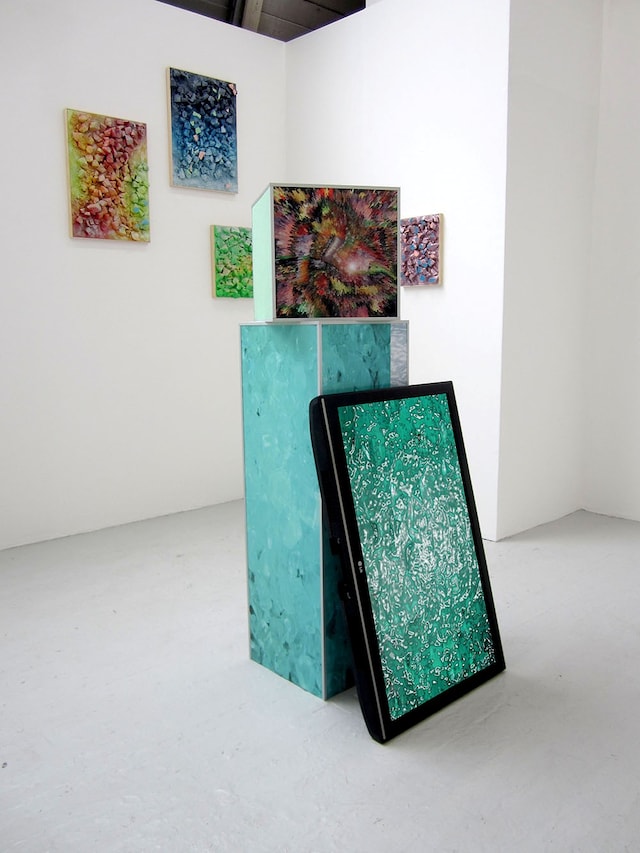 Relief Lounge, installation shot, RA Schools, Adha 1