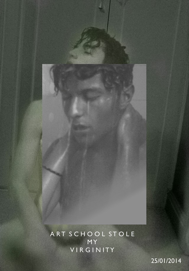 Art school stole my virginity Clayton Pettet