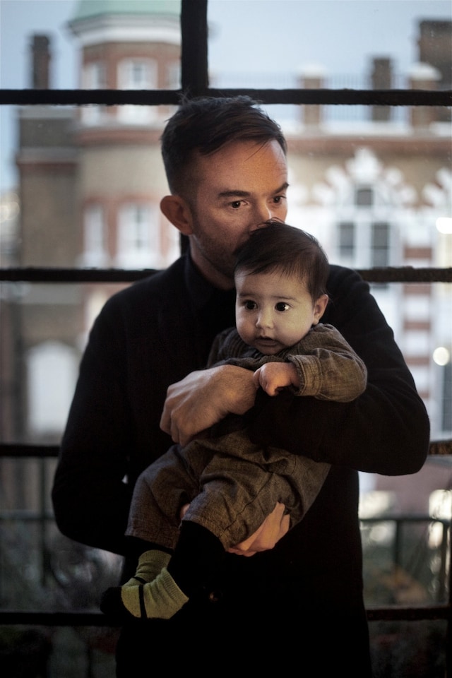 Trenton Oldfield with daughter Christopher Bethell 2