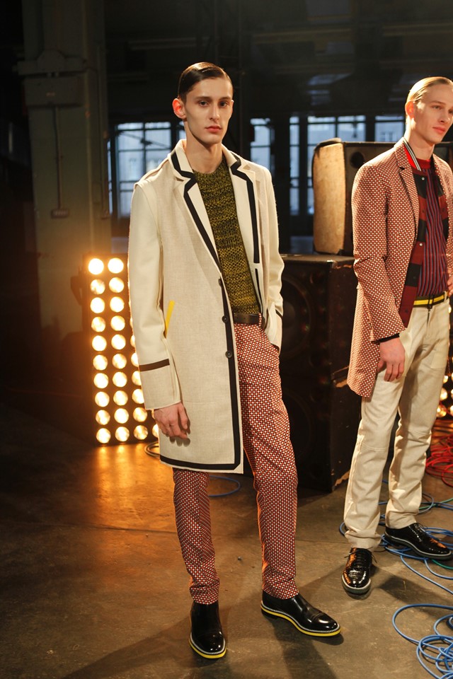 Jonathan Saunders Menswear AW14 Dazed