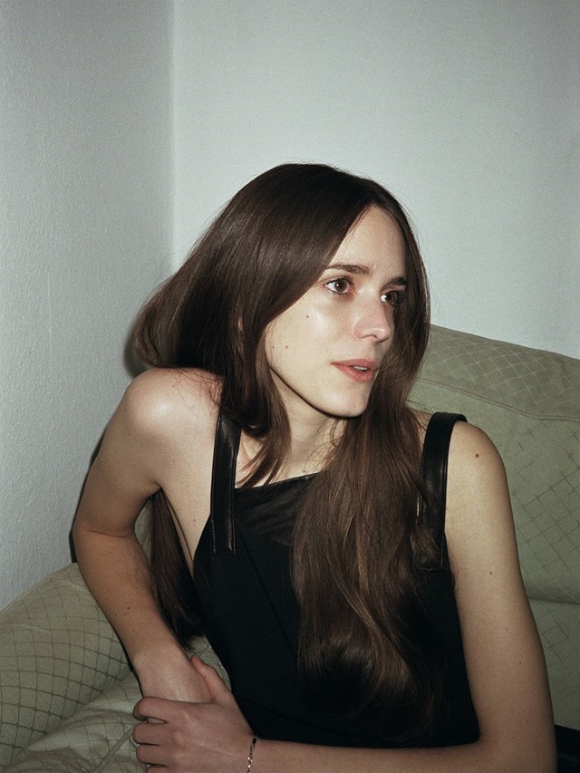 Stacy Martin at home