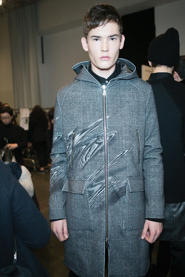 Backstage at Iceberg AW14 2