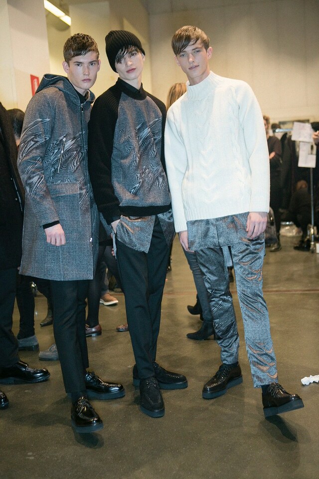 Backstage at Iceberg AW14 9