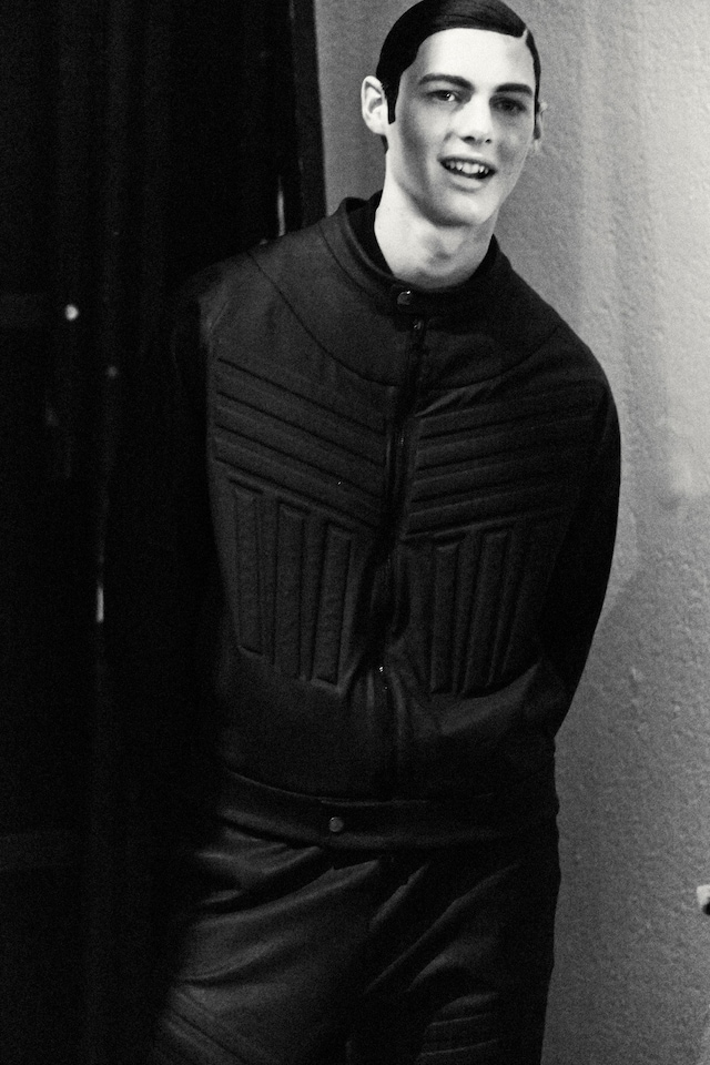 Backstage at Vivienne Westwood AW14 10