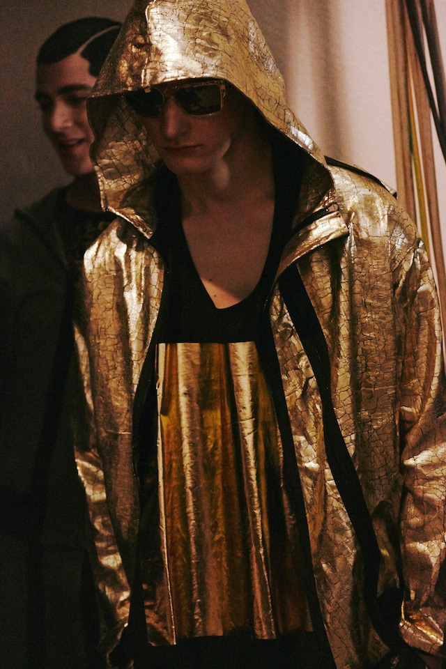 Backstage at Vivienne Westwood AW14 6
