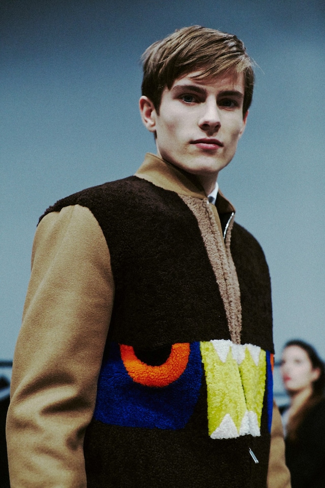 Backstage at Fendi AW14 10