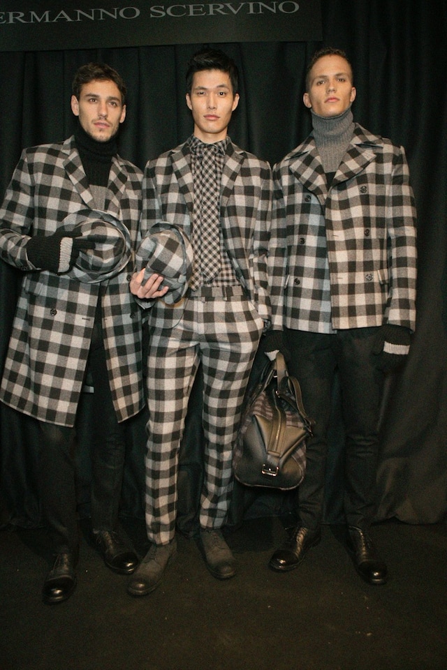 Backstage at Ermanno Scervino AW14 4