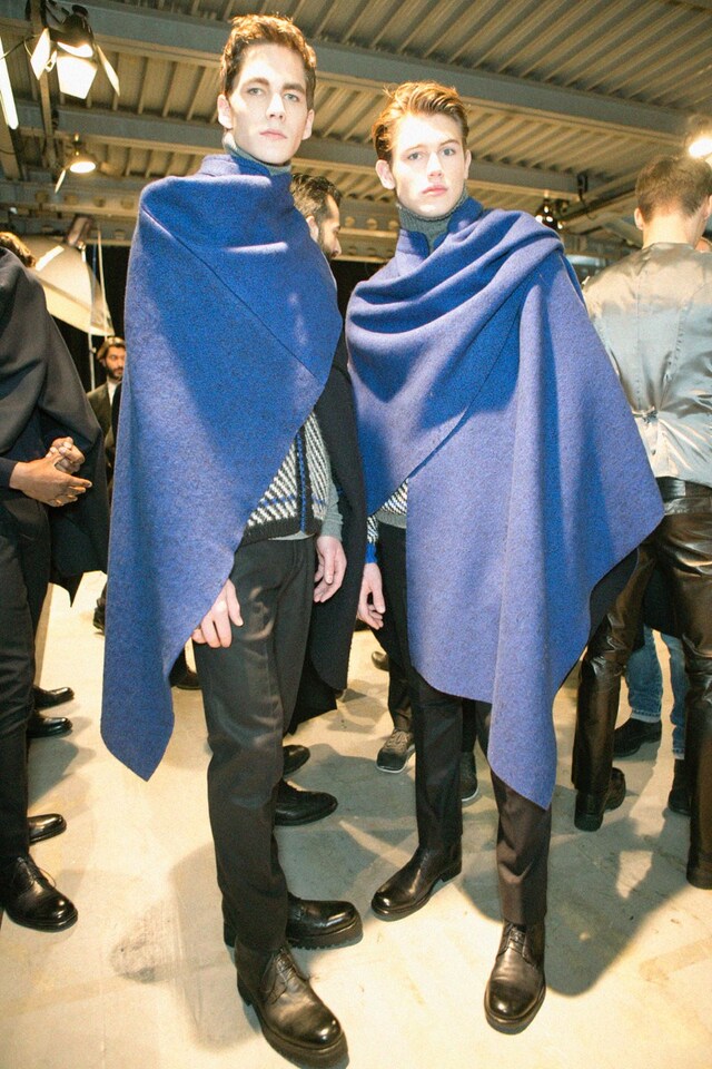 Backstage at Ermanno Scervino AW14 5