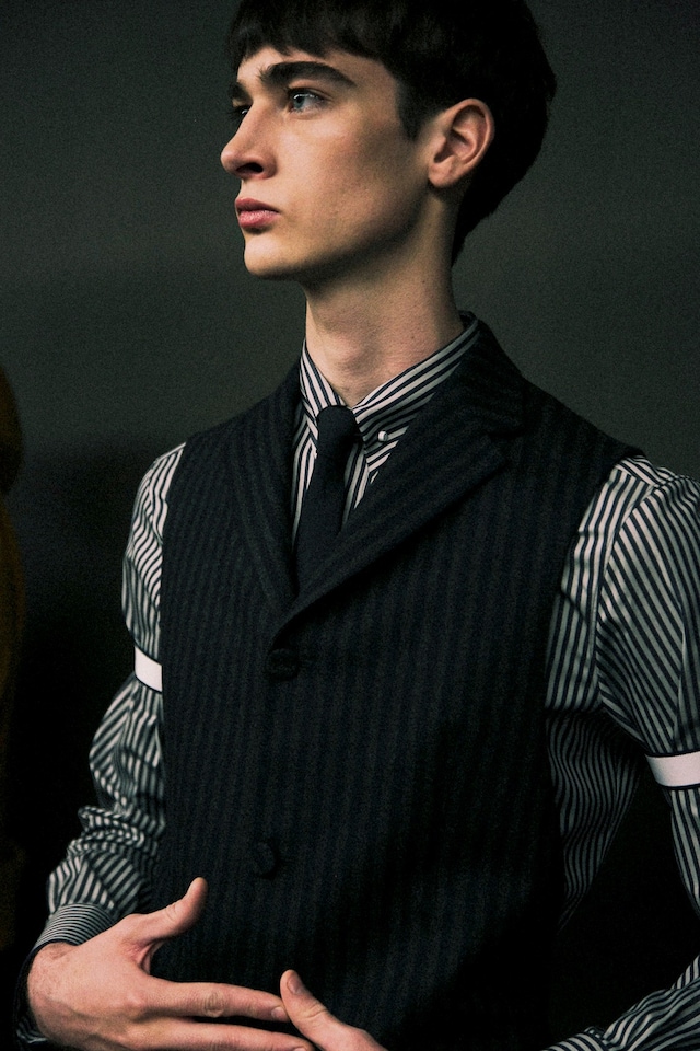Backstage at ZZegna AW14 5