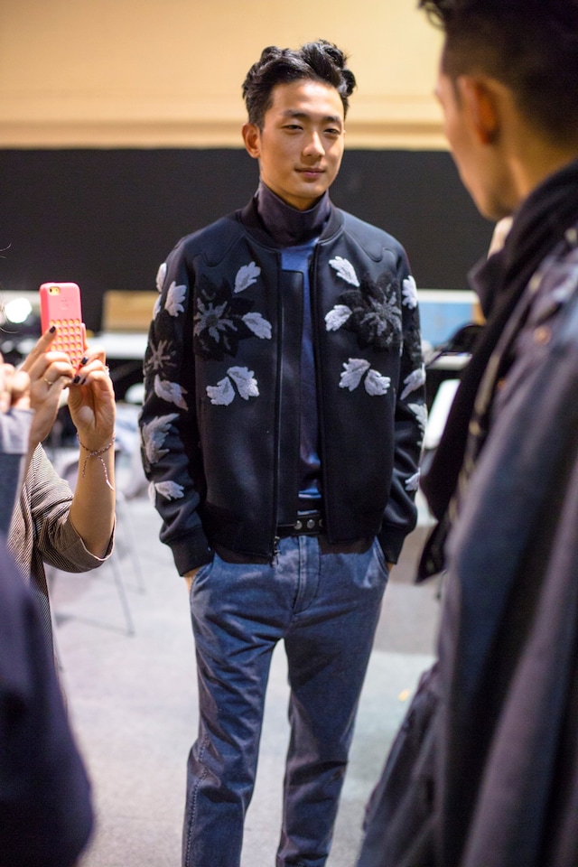 Backstage at 3.1 Phillip Lim AW14 7