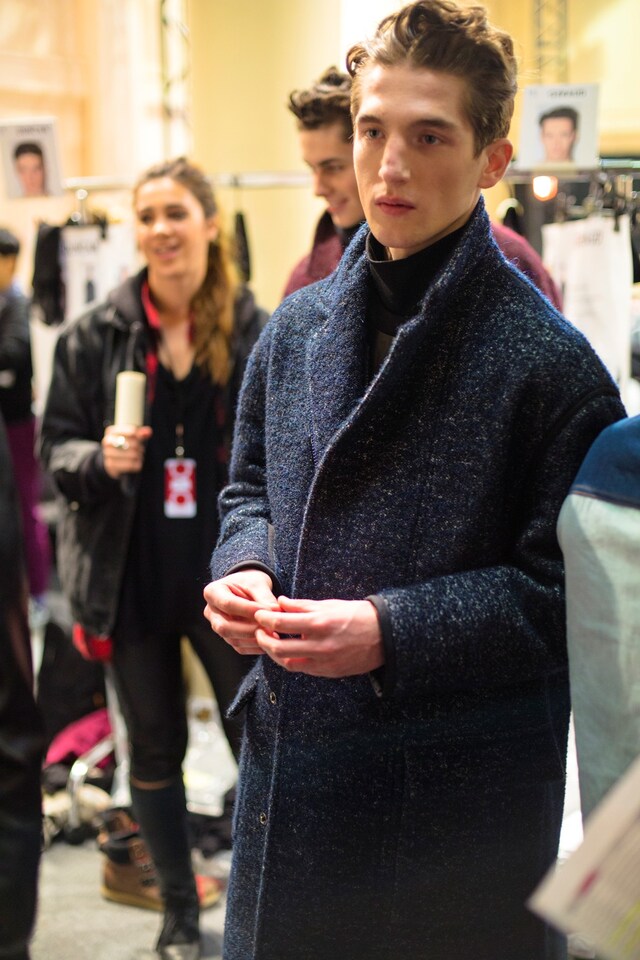 Backstage at 3.1 Phillip Lim AW14 9