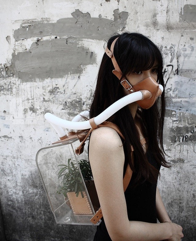 6) an oxygen survival kit made by designer chiu ch