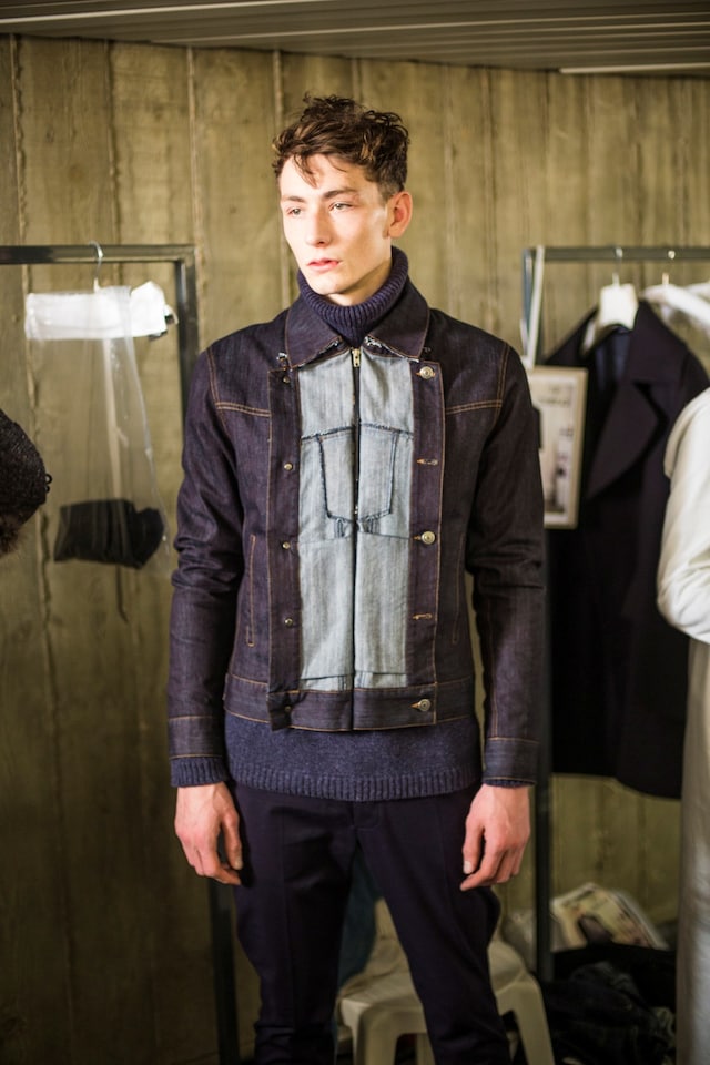Backstage at Maison Martin Margiela AW14 5