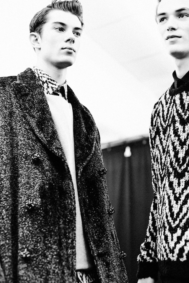 Backstage at Krisvanassche AW14 3