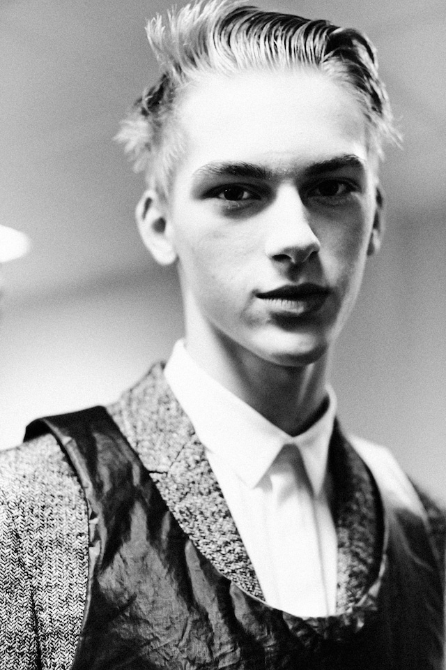 Backstage at Krisvanassche AW14 0