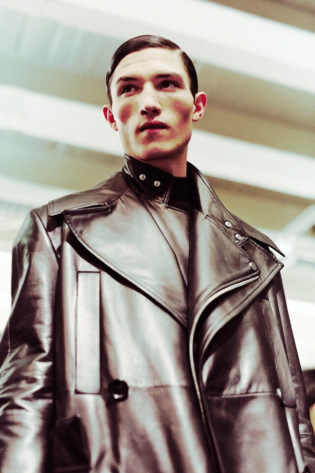 Backstage at Juun J. AW14 7