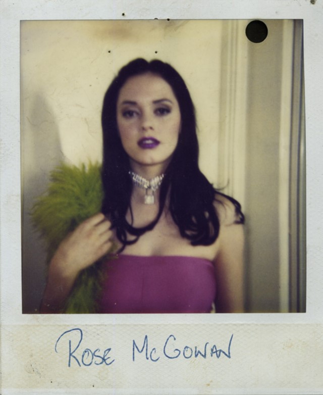 Rose McGowan Imperial Teen Polaroid