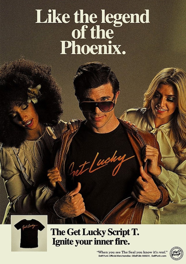 get lucky daft punk t shirt 2