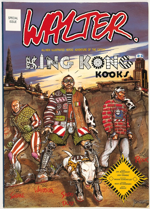 Walter Van Beirendonck King Kong Kooks Comic 1989