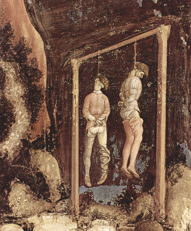 Hanged men, Pisanello, The Yorck Project