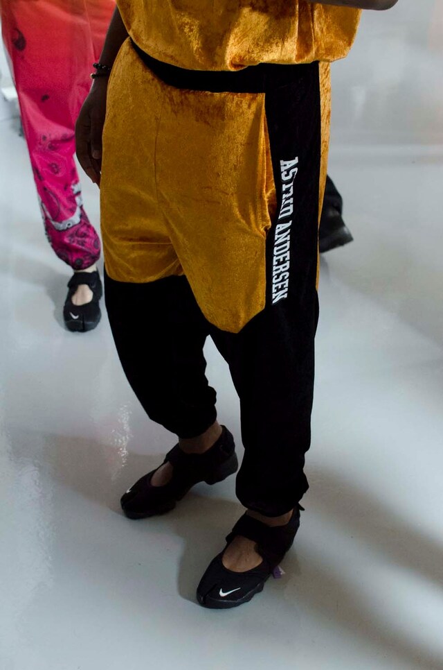 Astrid Andersen SS15 Mens collections, Dazed backstage 25