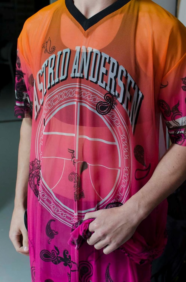 Astrid Andersen SS15 Mens collections, Dazed backstage 10