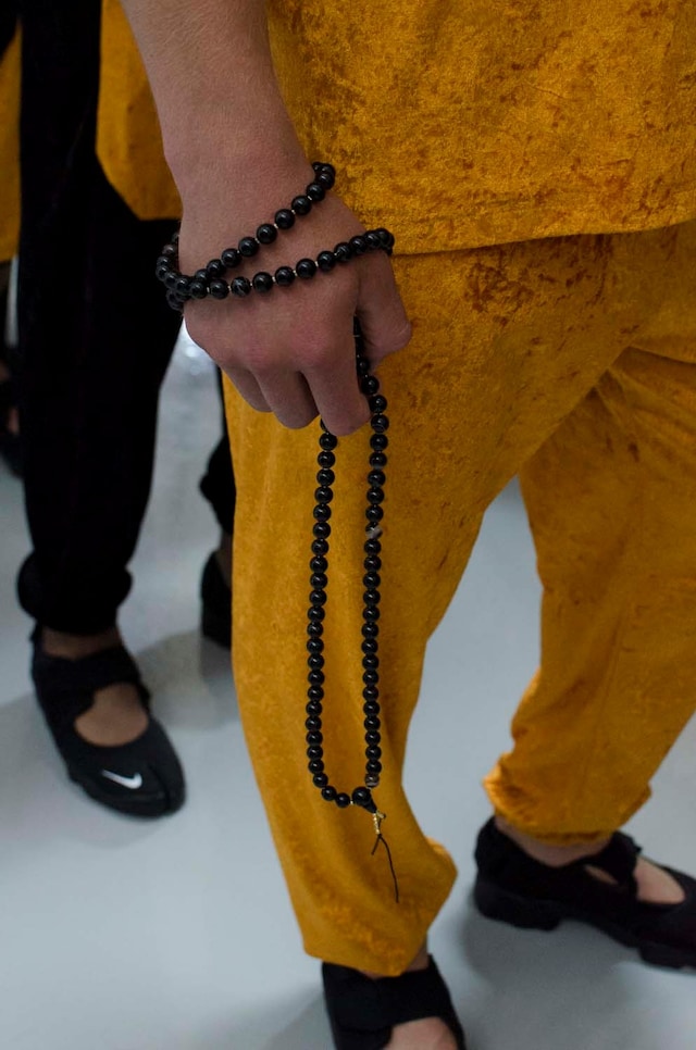 Astrid Andersen SS15 Mens collections, Dazed backstage 16