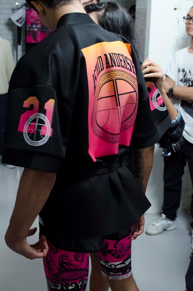 Astrid Andersen SS15 Mens collections, Dazed backstage 17