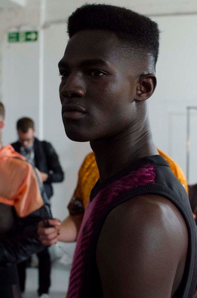 Astrid Andersen SS15 Mens collections, Dazed backstage 21