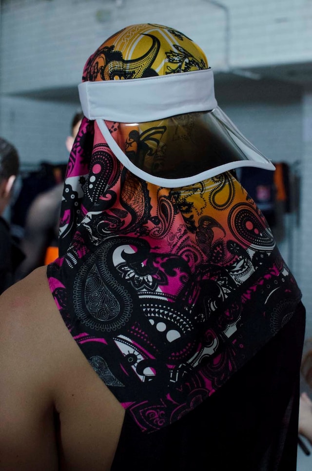 Astrid Andersen SS15 Mens collections, Dazed backstage 11
