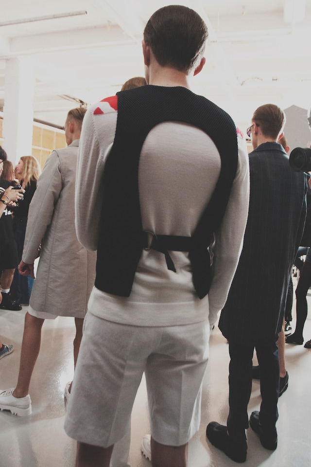 Lou Dalton SS15 Mens collections, Dazed backstage 14