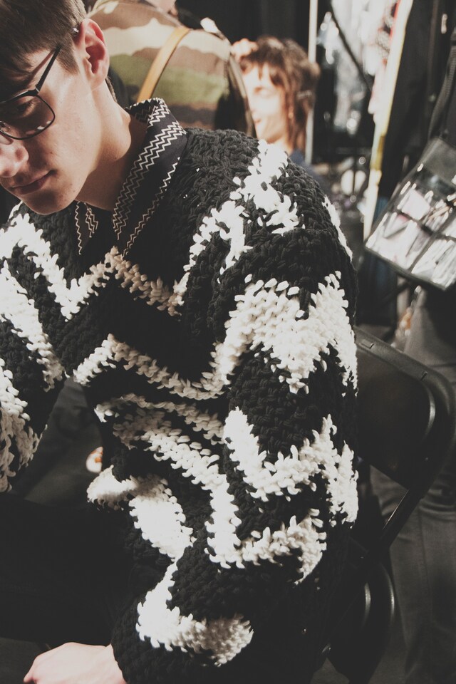 Topman SS15 Mens collections, Dazed backstage 15