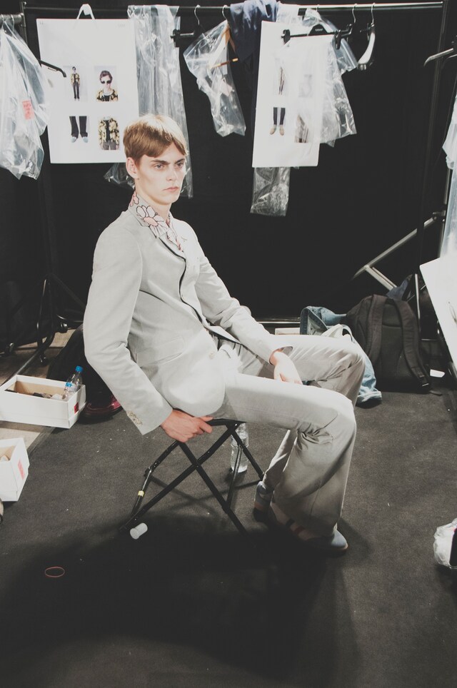 Topman SS15 Mens collections, Dazed backstage 20