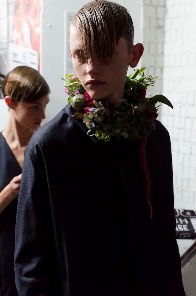Matthew Miller SS15 Mens collections, Dazed backstage 5