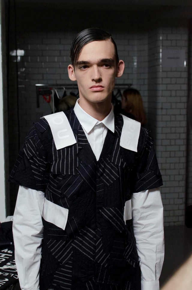 Matthew Miller SS15 Mens collections, Dazed backstage 3