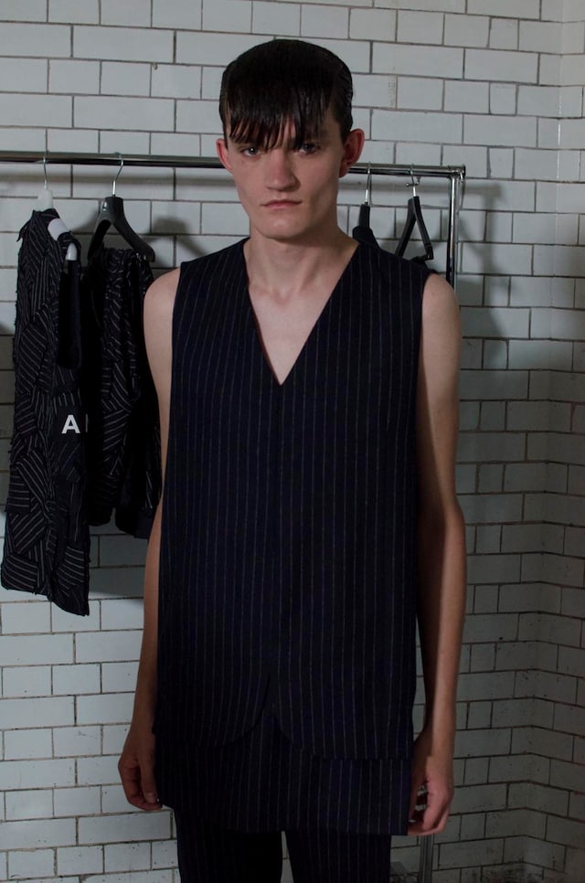 Matthew Miller SS15 Mens collections, Dazed backstage 6