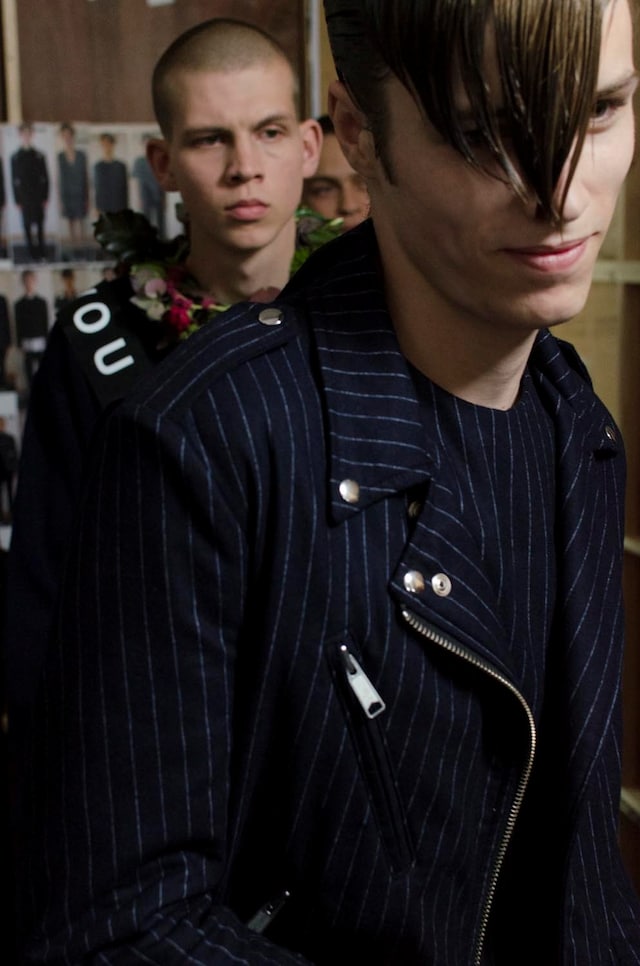 Matthew Miller SS15 Mens collections, Dazed backstage 15
