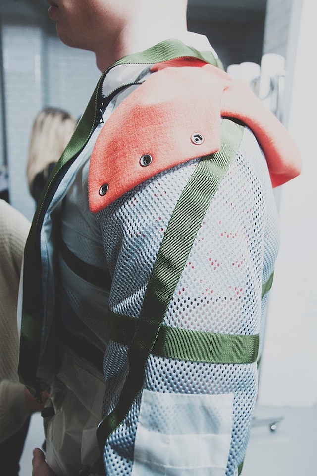 Christopher Raeburn SS15 Mens collections, Dazed backstage 13