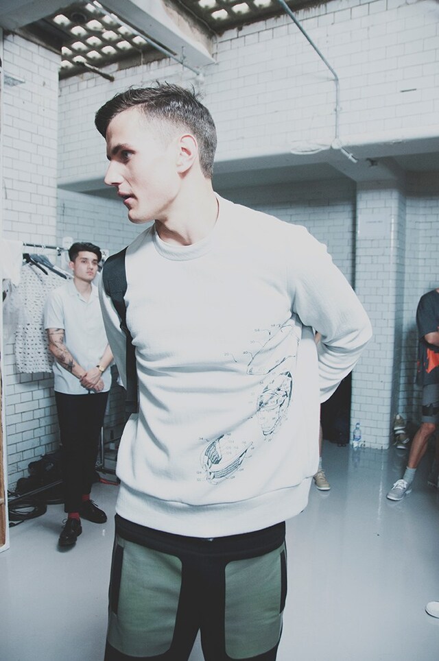 Christopher Raeburn SS15 Mens collections, Dazed backstage 15