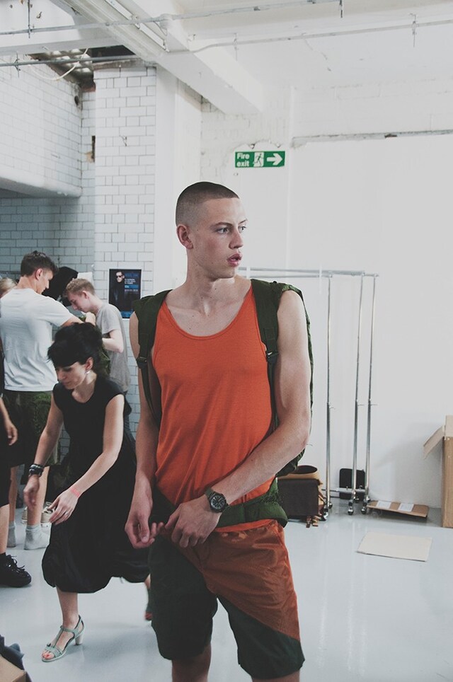 Christopher Raeburn SS15 Mens collections, Dazed backstage 6