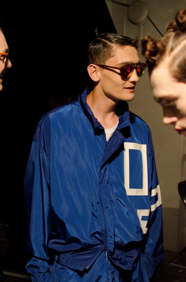 Christopher Shannon SS15 Mens collections, Dazed backstage 4