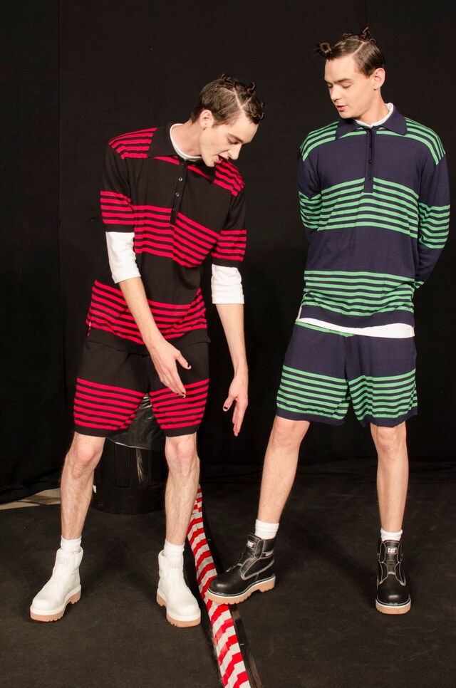 Christopher Shannon SS15 Mens collections, Dazed backstage 9