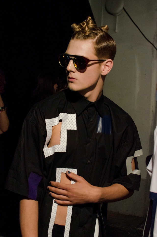 Christopher Shannon SS15 Mens collections, Dazed backstage 16