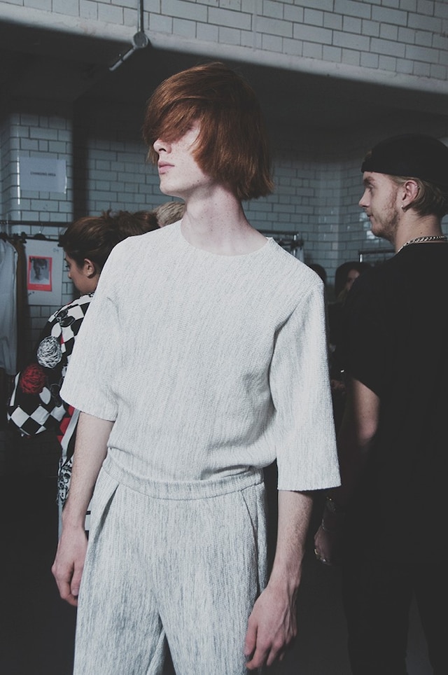 Agi &amp; Sam SS15 Mens collections, Dazed backstage 3