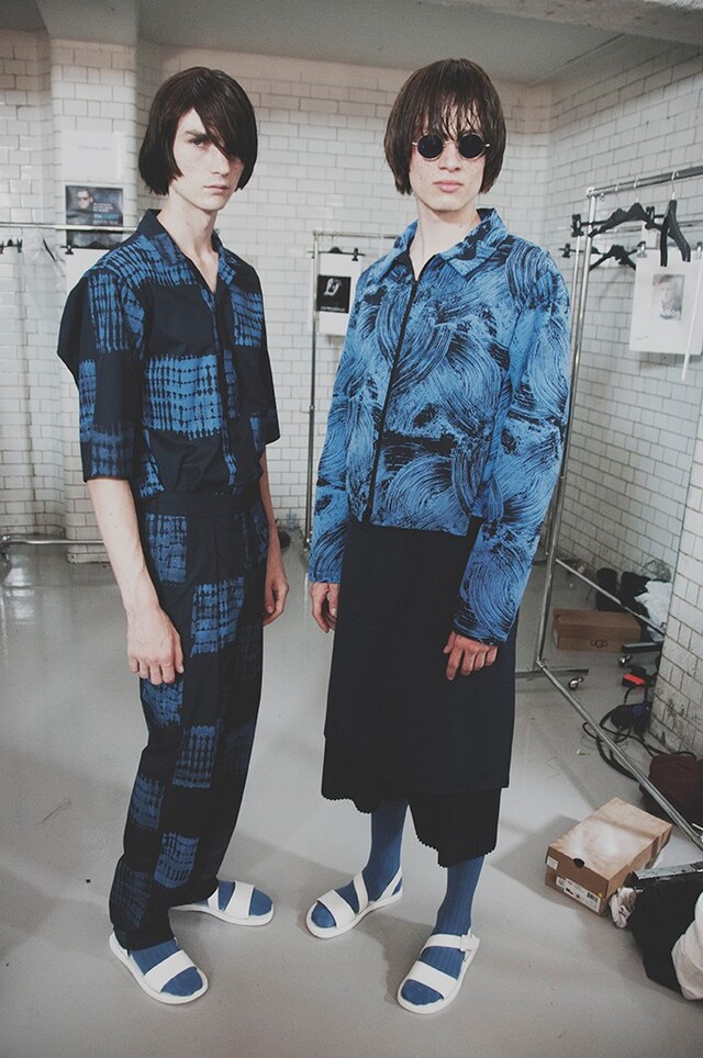 Agi &amp; Sam SS15 Mens collections, Dazed backstage 1
