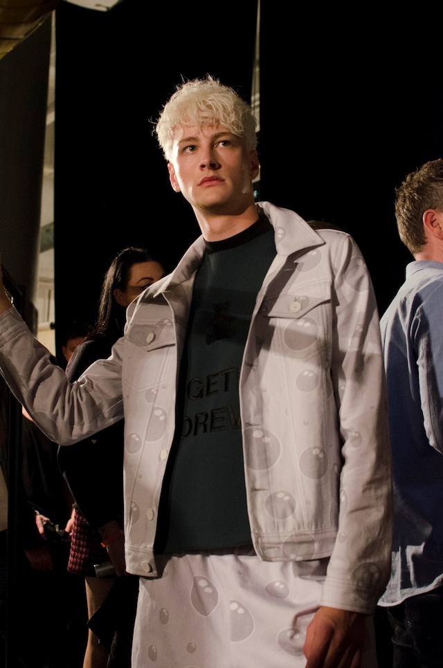 MAN SS15 Mens collections, Dazed backstage 5