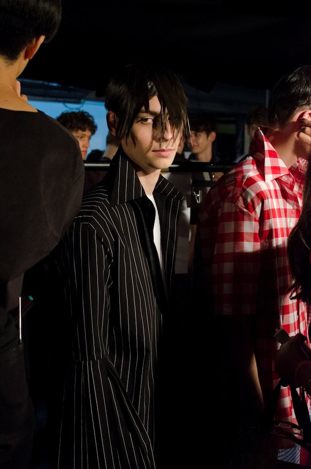 MAN SS15 Mens collections, Dazed backstage 12