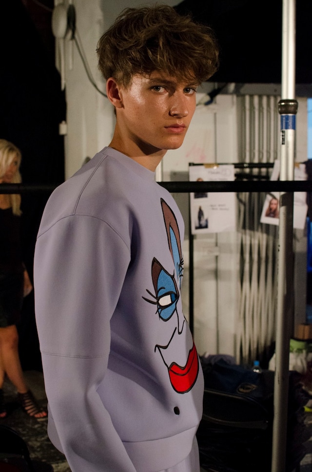 Bobby Abley SS15 Mens collections, Dazed backstage 3