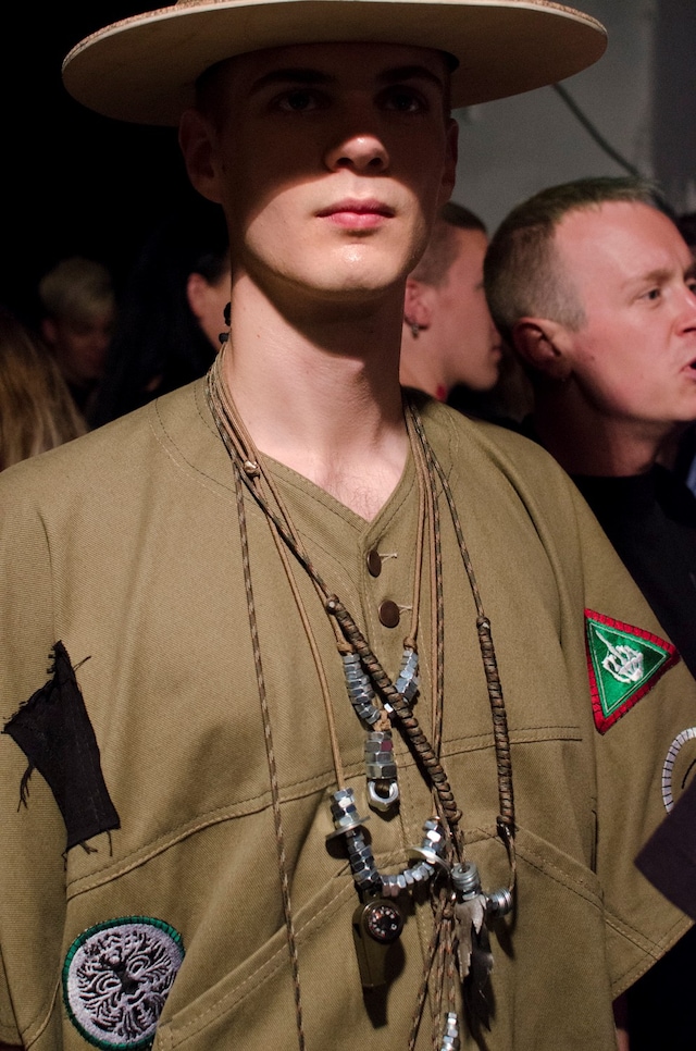 Liam Hodges SS15 Mens collections, Dazed backstage 1